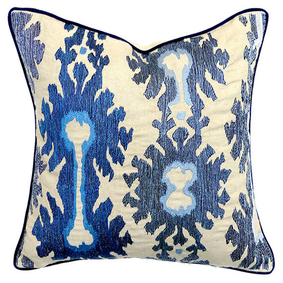 Ikat Galaxy - Navy | 22"