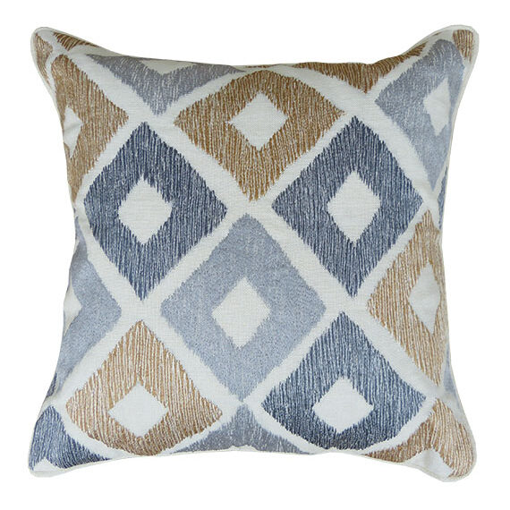 Ikat Diamond Ivory | 22"